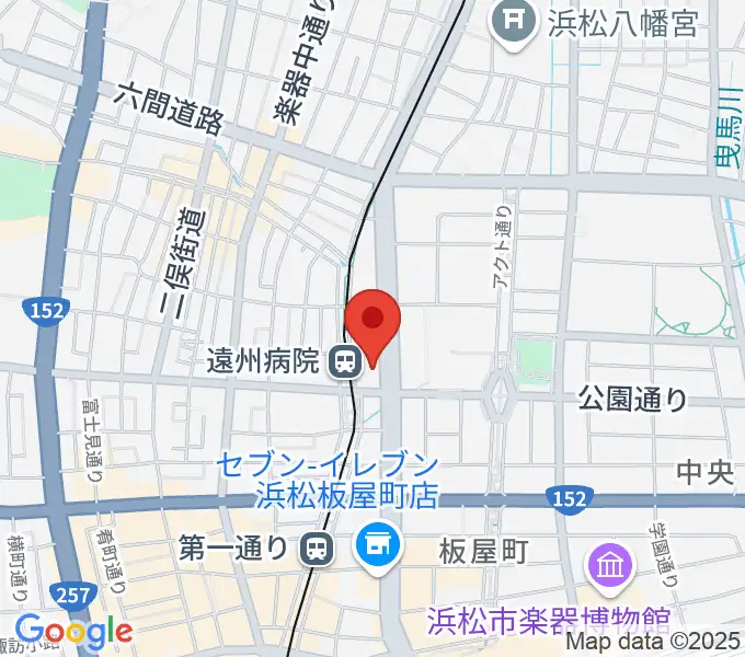 クリエート浜松の地図