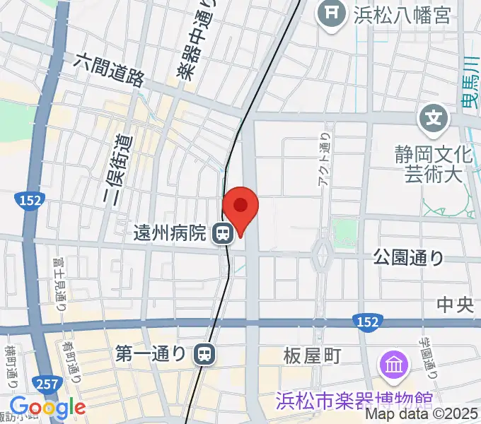 クリエート浜松の地図