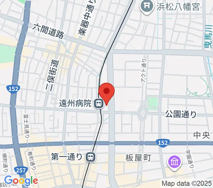 クリエート浜松の地図
