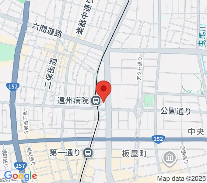 クリエート浜松の地図