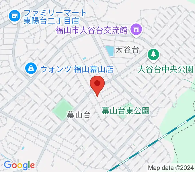 杉原津弥子ギター教室の地図