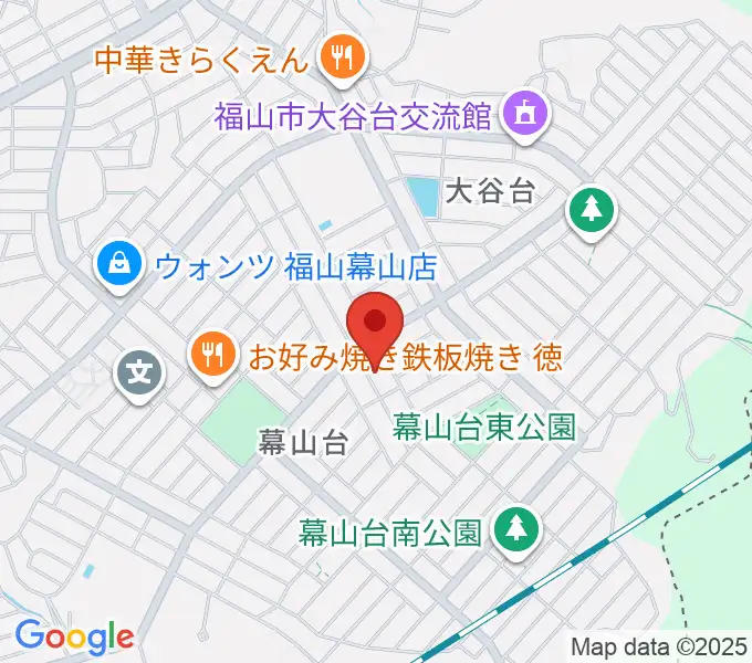 杉原津弥子ギター教室の地図