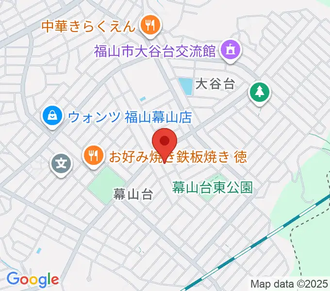 杉原津弥子ギター教室の地図