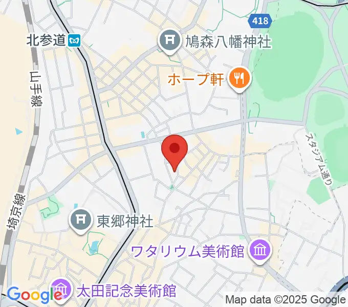 STUDIO SHANGRI-LAの地図