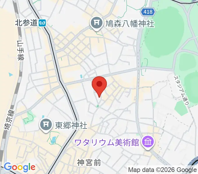 STUDIO SHANGRI-LAの地図