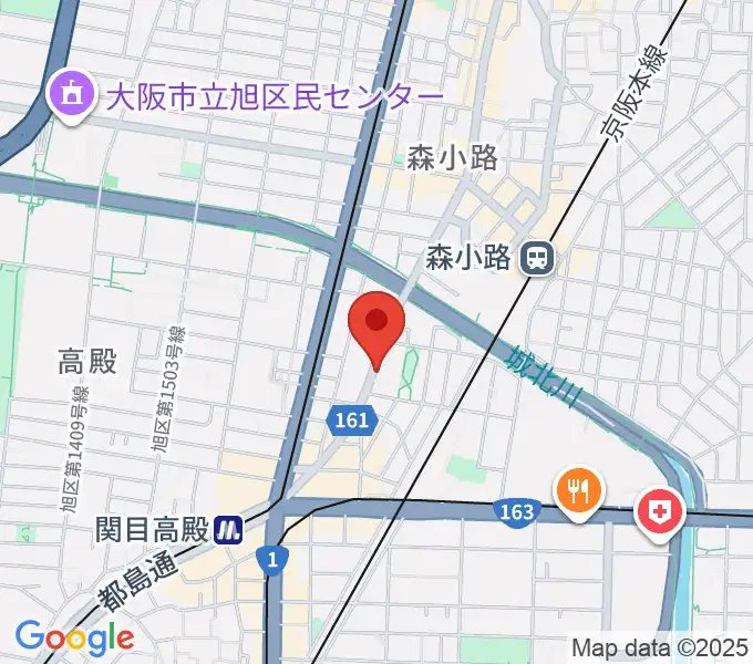TEN-ON音楽教室の地図