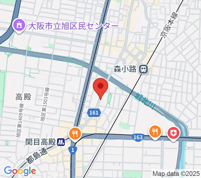 TEN-ON音楽教室の地図