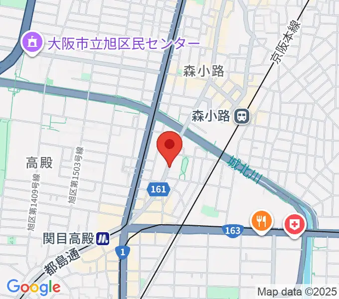 TEN-ON音楽教室の地図