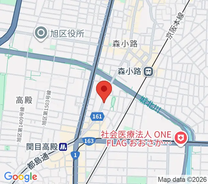 TEN-ON音楽教室の地図