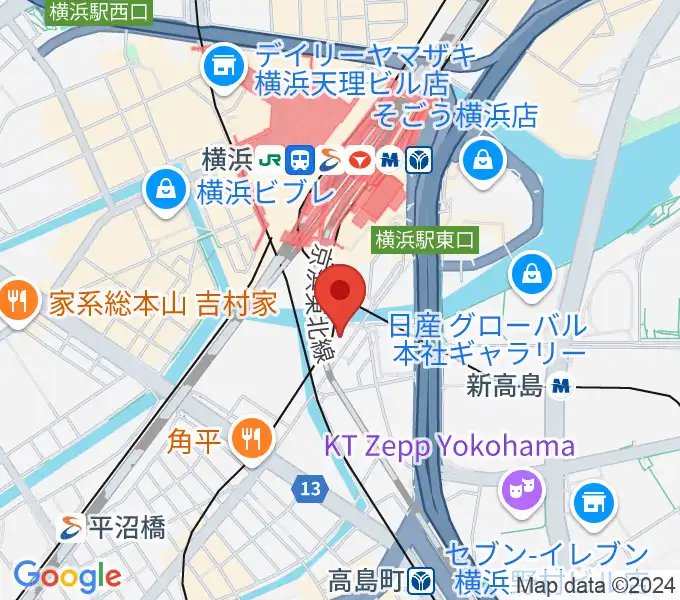 ラ・ジョイアギターアカデミーの地図