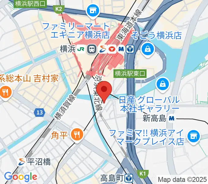 ラ・ジョイアギターアカデミーの地図