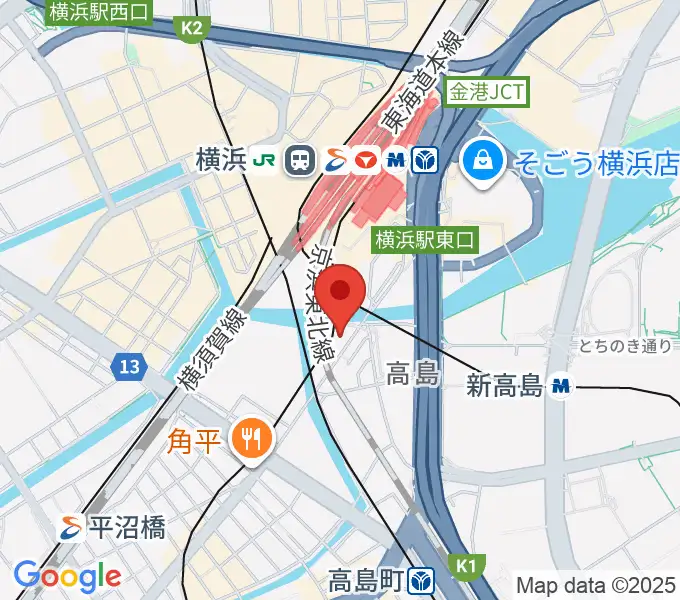 ラ・ジョイアギターアカデミーの地図