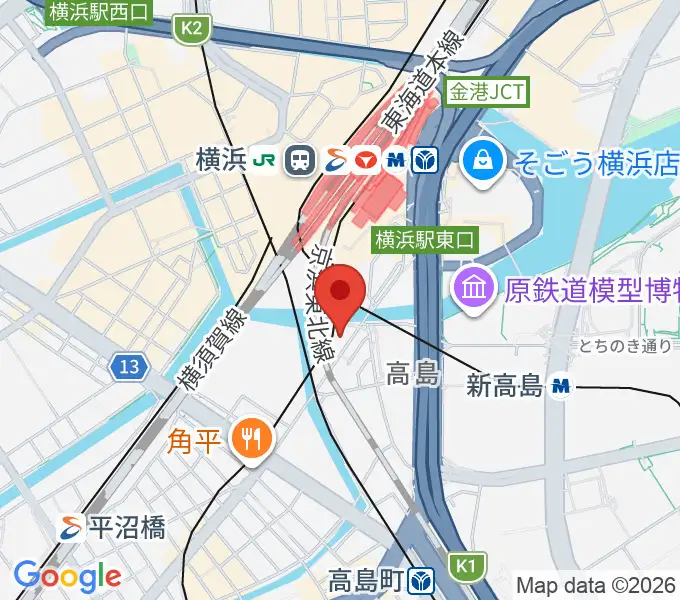ラ・ジョイアギターアカデミーの地図