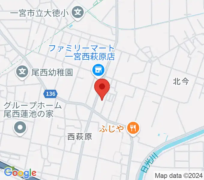 ピアノの楽園の地図