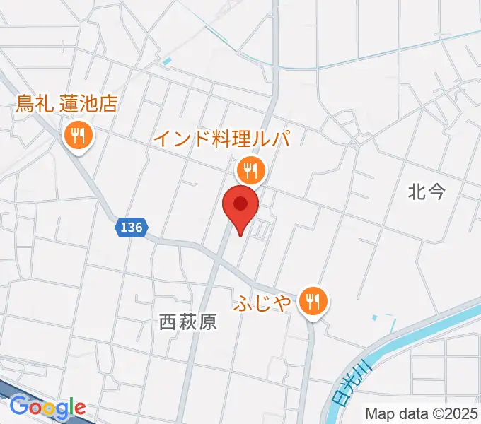 ピアノの楽園の地図