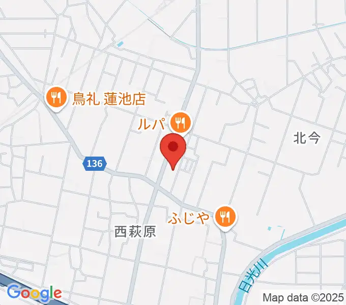 ピアノの楽園の地図