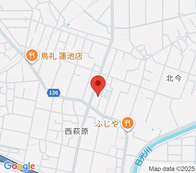 ピアノの楽園の地図