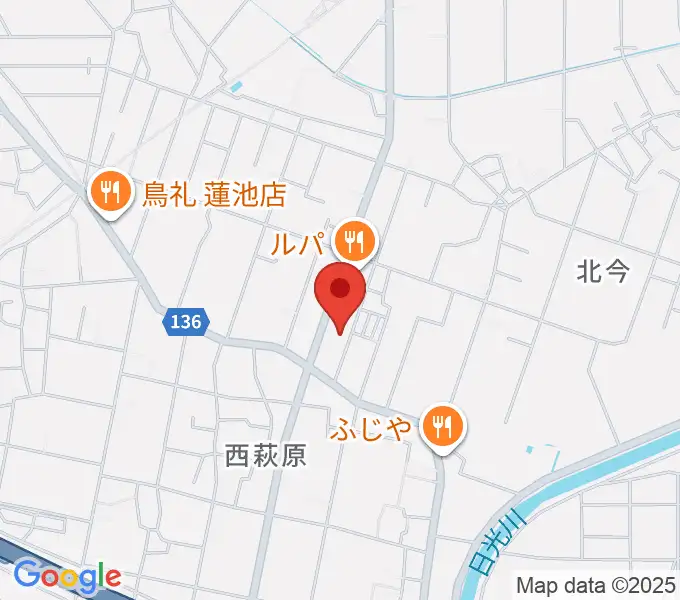 ピアノの楽園の地図