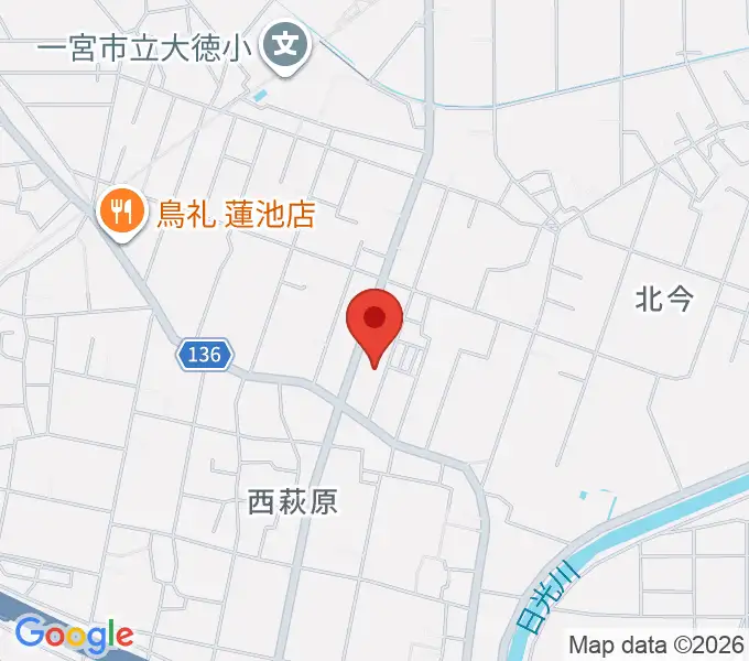 ピアノの楽園の地図