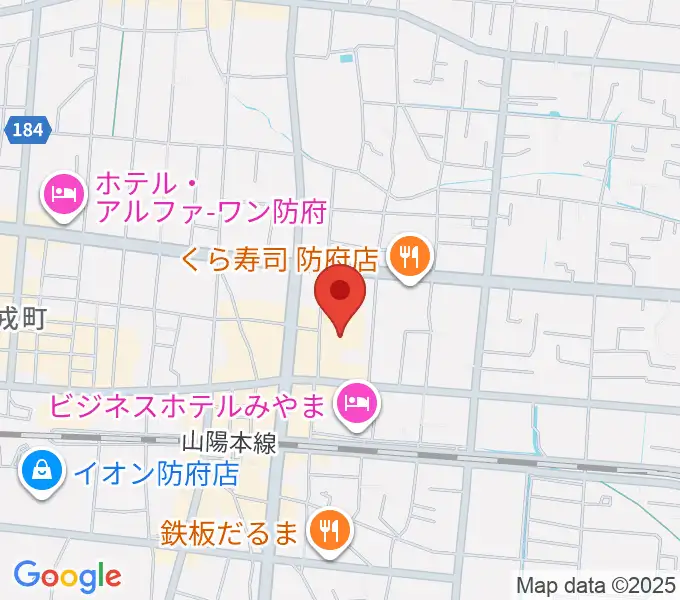 三友サルビアホールの地図