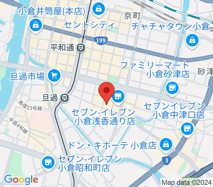 小倉UN kokuraの地図