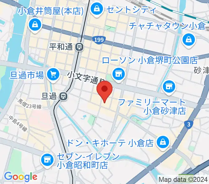 小倉UN kokuraの地図