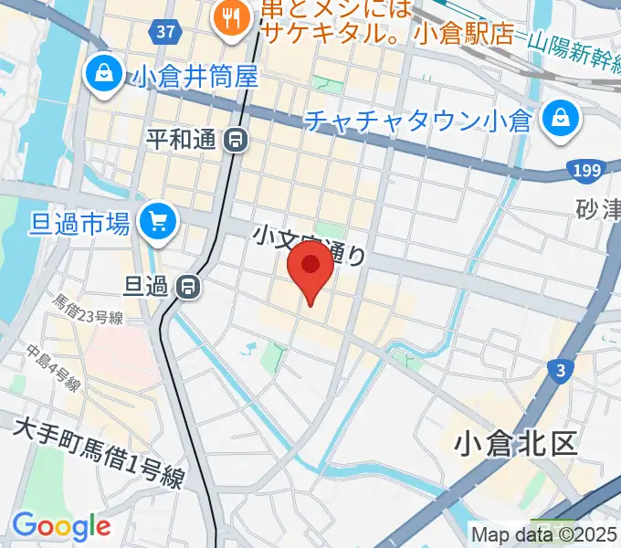 小倉UN kokuraの地図