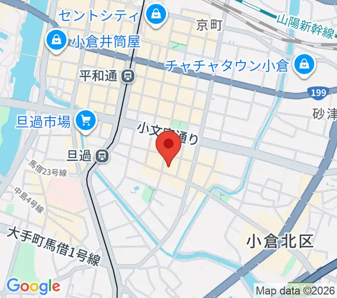小倉UN kokuraの地図