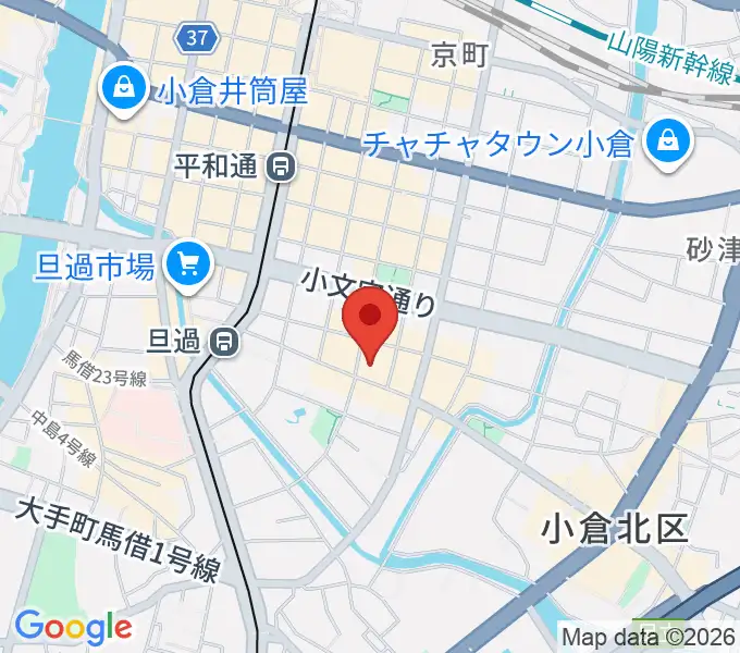 小倉UN kokuraの地図
