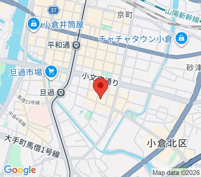小倉UN kokuraの地図