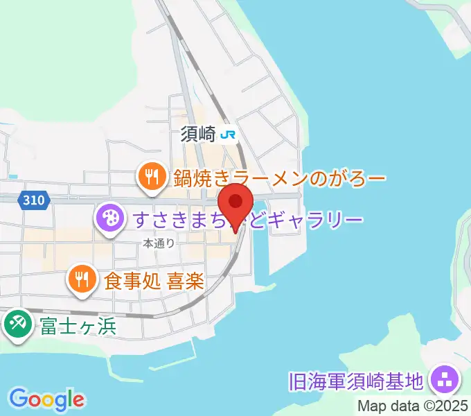 須崎市立市民文化会館の地図