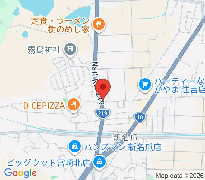 TOYOSHIMA MUSIC SCHOOLの地図