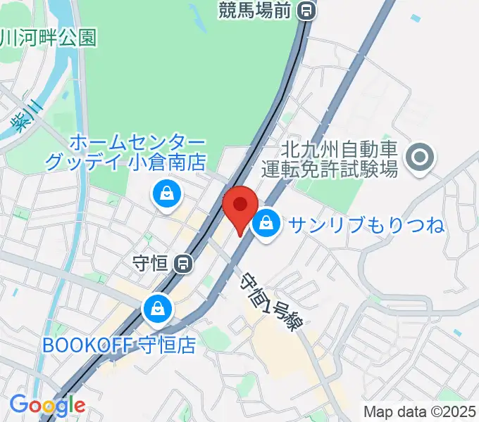 Ongaku Goyaの地図
