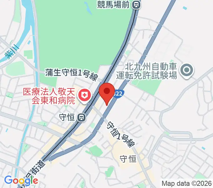 Ongaku Goyaの地図