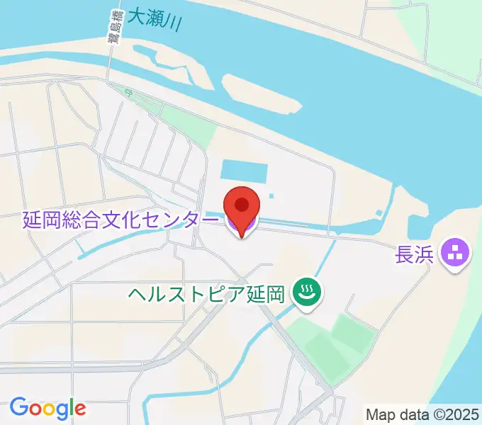 延岡総合文化センターの地図