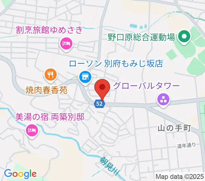 サンシティー音楽院の地図