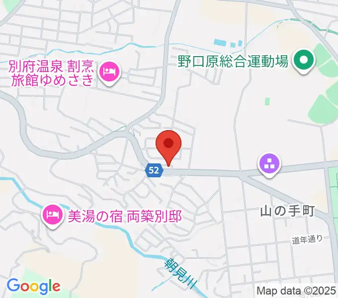 サンシティー音楽院の地図