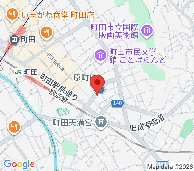 町田アイビーの地図
