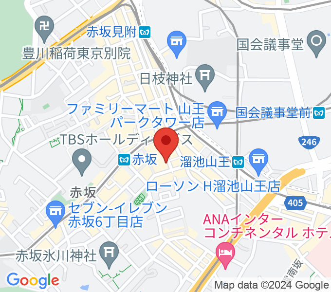 赤坂カーペディアムの場所