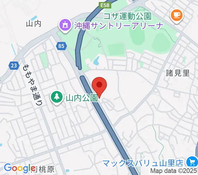 レコーディングスタジオ ファイの地図