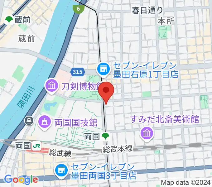 る・みゅう音楽教室の地図