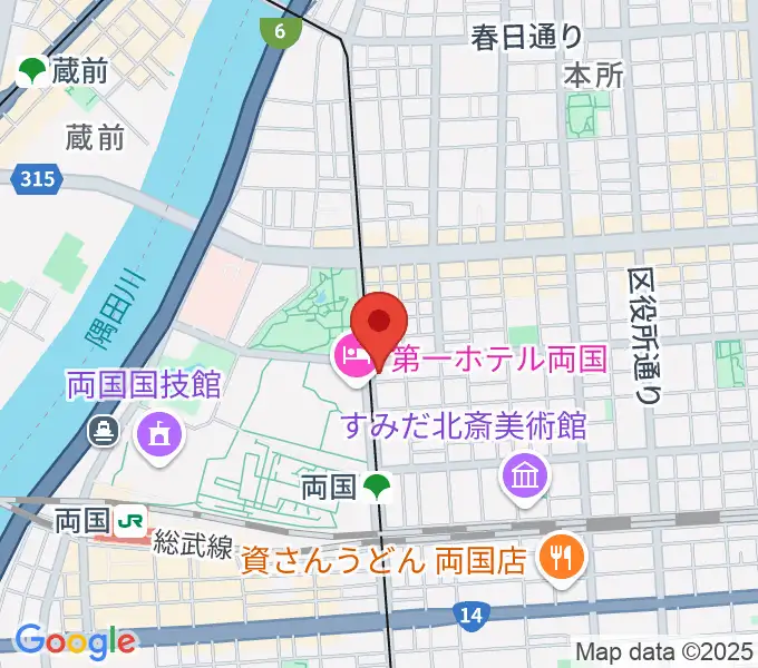 る・みゅう音楽教室の地図