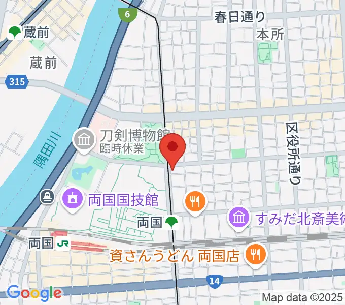 る・みゅう音楽教室の地図
