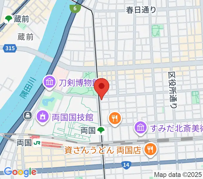 る・みゅう音楽教室の地図
