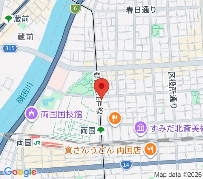 る・みゅう音楽教室の地図