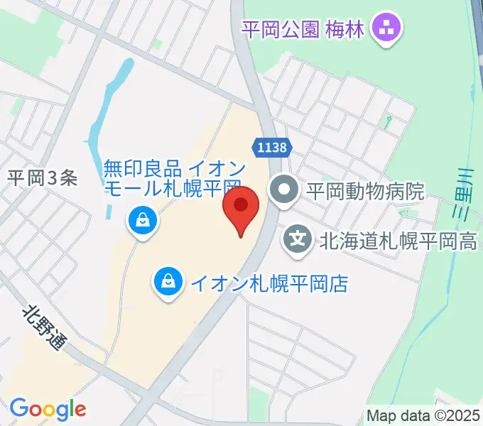 札幌カルチャーセンター平岡の地図