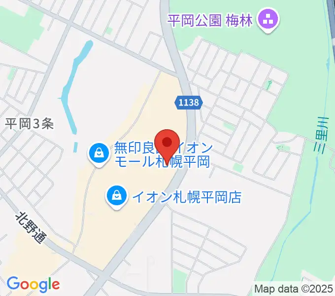 札幌カルチャーセンター平岡の地図