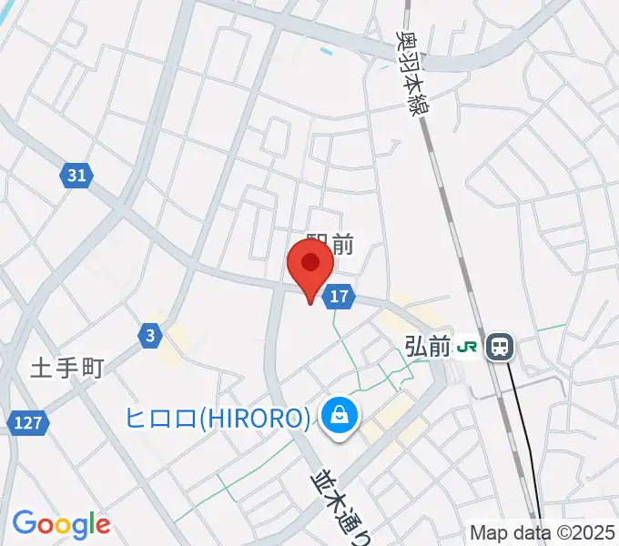 ヨークカルチャーセンター弘前の地図