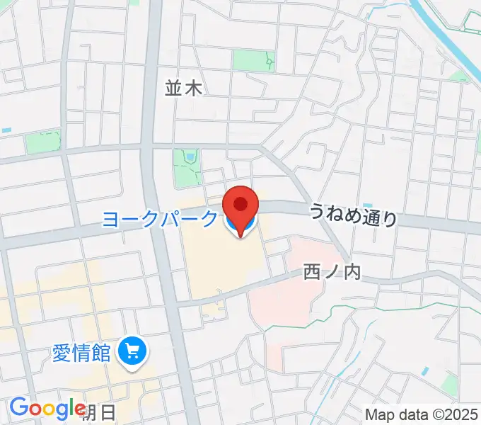 ヨークカルチャーセンター郡山の地図