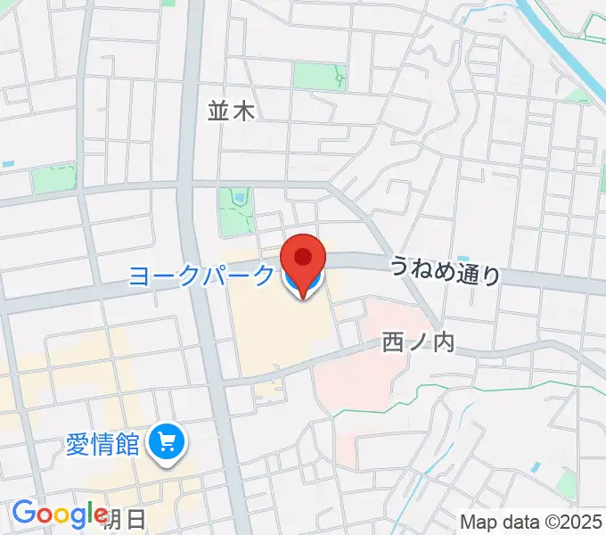 ヨークカルチャーセンター郡山の地図